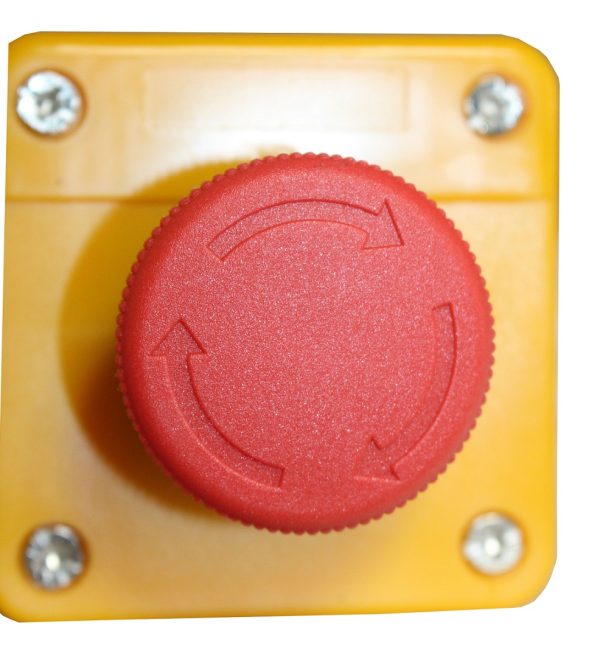 Пост кнопковий XB2-J174 “СТОП” 1NC червона, гриб “STOP” з фіксацією обертовий TNSy