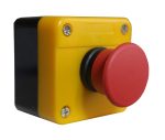 Пост кнопковий ХВ2-В164Н29 “СТОП” 1NC червона, гриб “STOP” без фіксації TNSy