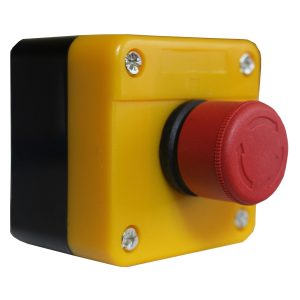 Пост кнопковий ХВ2-В174Н29 “СТОП” 1NC червона, гриб “STOP” з фіксацією TNSy