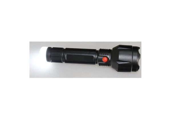 Ліхтар акумуляторний ручний LED FL5 1+1W 6500K 3/4H 100L bat: 3,7V 1,2A Black TNSy