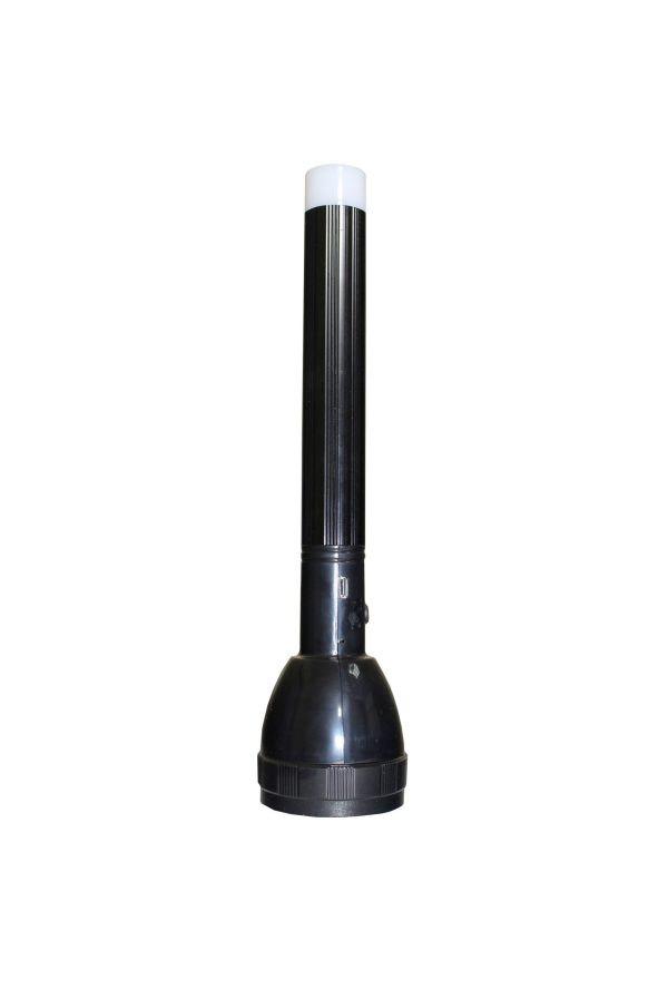 Ліхтар акумуляторний ручний LED FL6 3+2W 6500K 3/4H 300L bat: 3,7V 2,4A Black TNSy