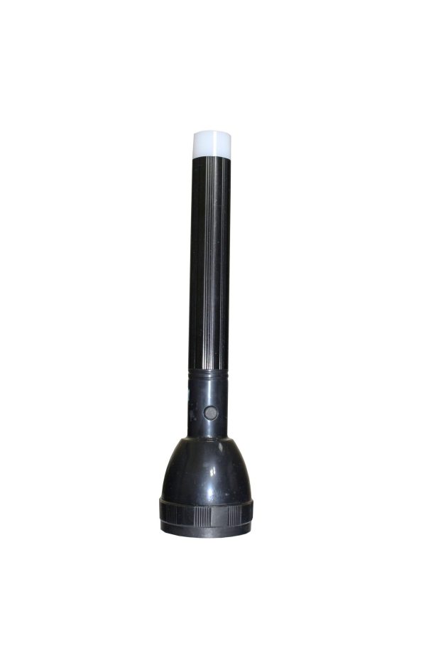 Ліхтар акумуляторний ручний LED FL6 3+2W 6500K 3/4H 300L bat: 3,7V 2,4A Black TNSy