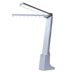 Настільний світильник акумуляторний з блоком живлення LED TL822 5W 3000/4500/6500K 2/4/8H 100/250/400L bat: 3,7V 1,2A White TNSy