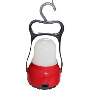 Світильник LED CLR 8W 6500K 3/10H 100/700L bat: 3,7V 2A DIM Red TNSy