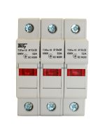 Тримач запобіжника модульний ТЗПм-18 3P 10х38 32А TNSy